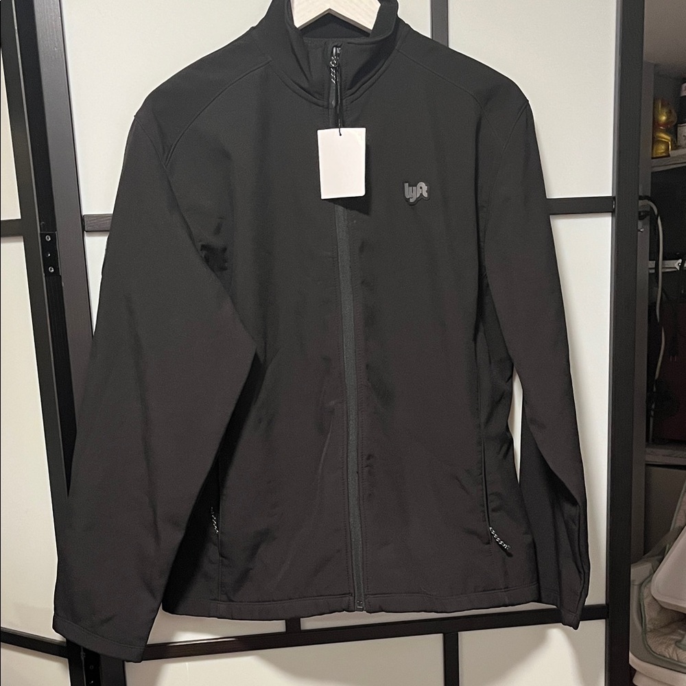 Lyft 1k Soft Shell Jacket Unisex Size XL Black